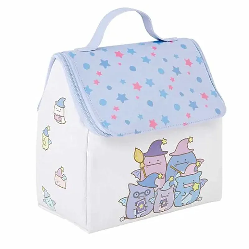 Cute Sumikko gurashi House Girls Kids Big PU Make up Bag Cosmetic Case Travel Sorage Bags For Woman