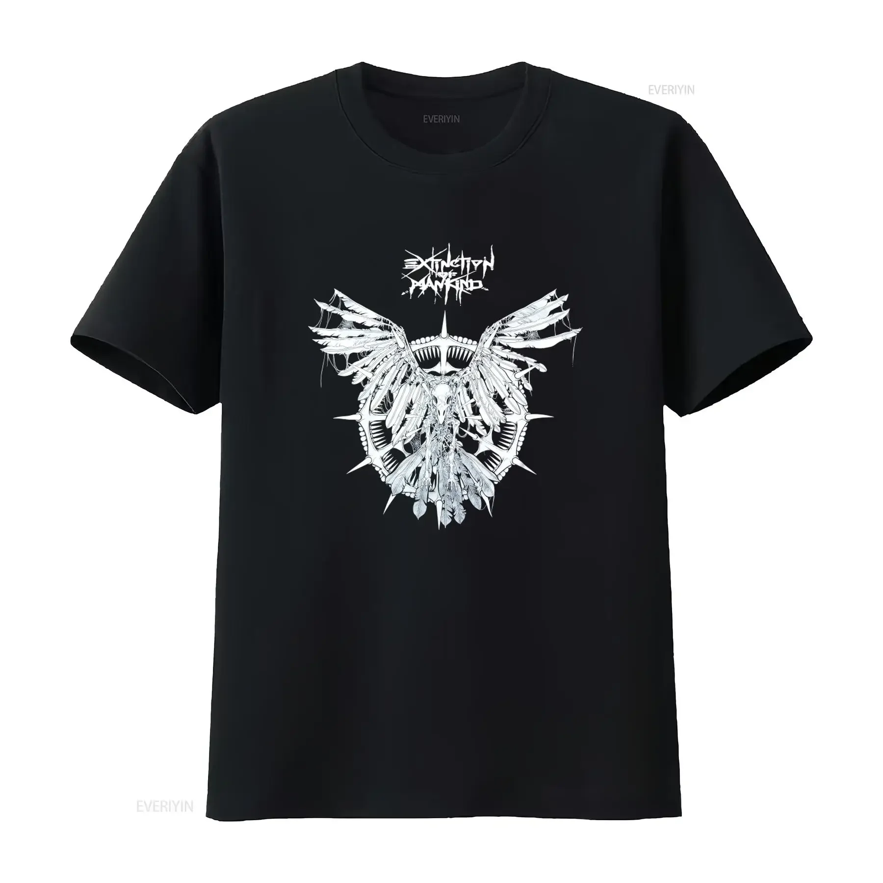 Extinction Of Mankind Hardcore Crust Punk Grind T Shirt Merch Streetwear Fashion vintage Washed Comfortable graphic Stretched
