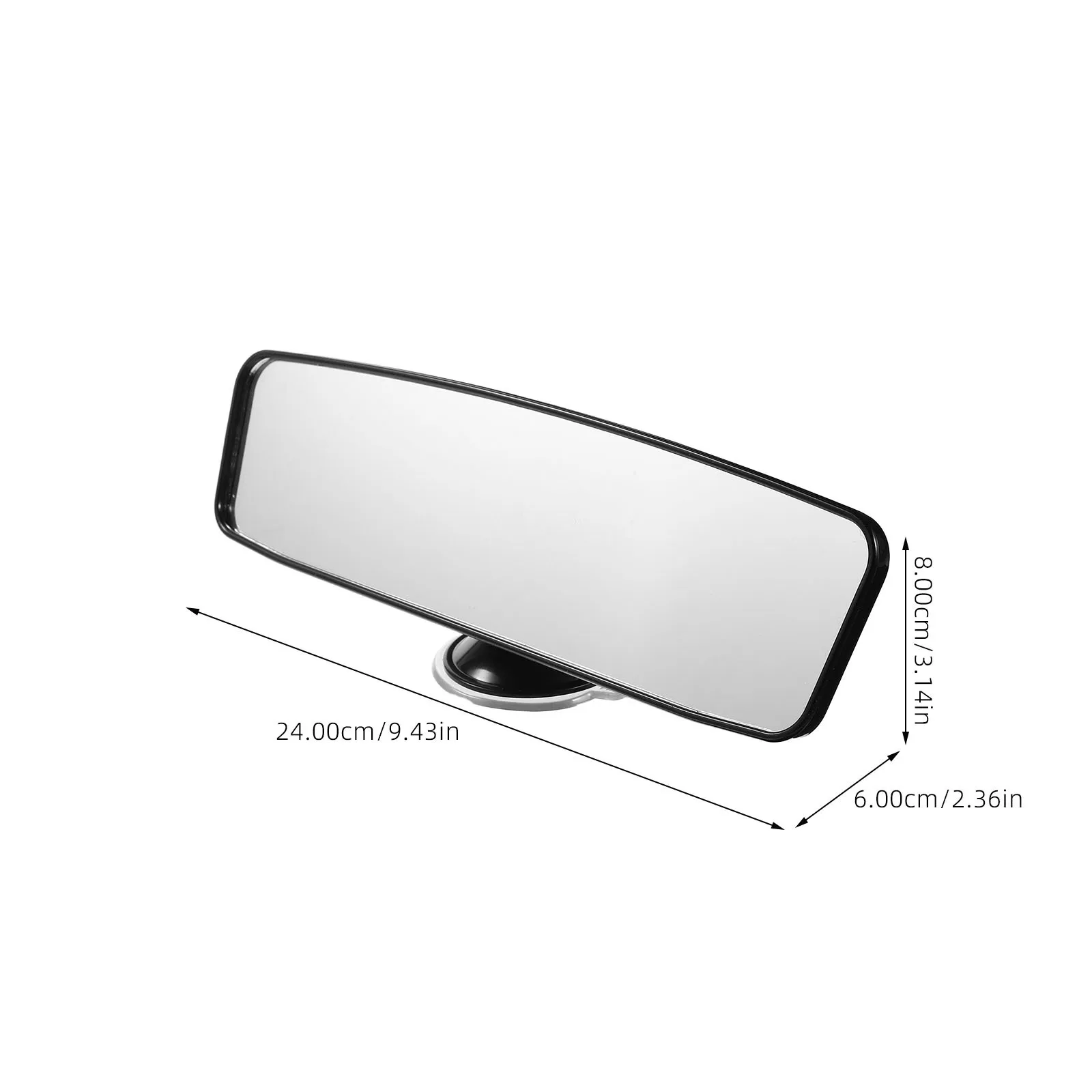 Szerokie lusterko wsteczne do wnętrza samochodu, nakładane, zapobiegające martwym polom, lusterka wsteczne zapewniające bezpieczniejsze cofanie.
