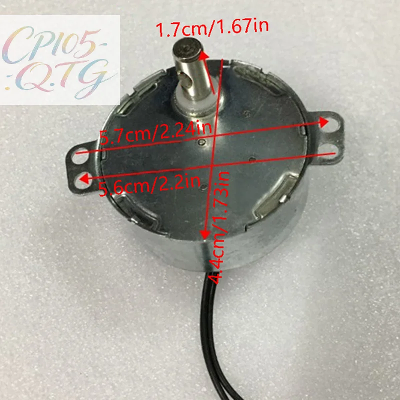 Oscillating Wind Motor Table Motor Fan Synchronous Motor Floor Fan Shaking Head Motor