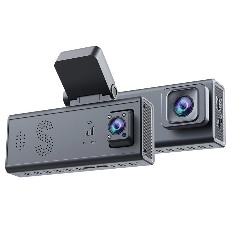 

Driving recorder binocular parking camera panoramic high definition infrared night vision GPS vehicle monitoring