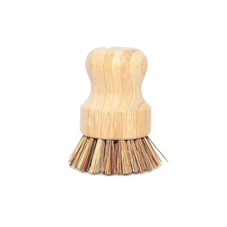 Spazzole per piatti in bambù, Spazzole per pulizia in legno da cucina per lavare padelle/pentole in ghisa, setole in sisal naturale – acquista a prezzi convenienti sul marketplace