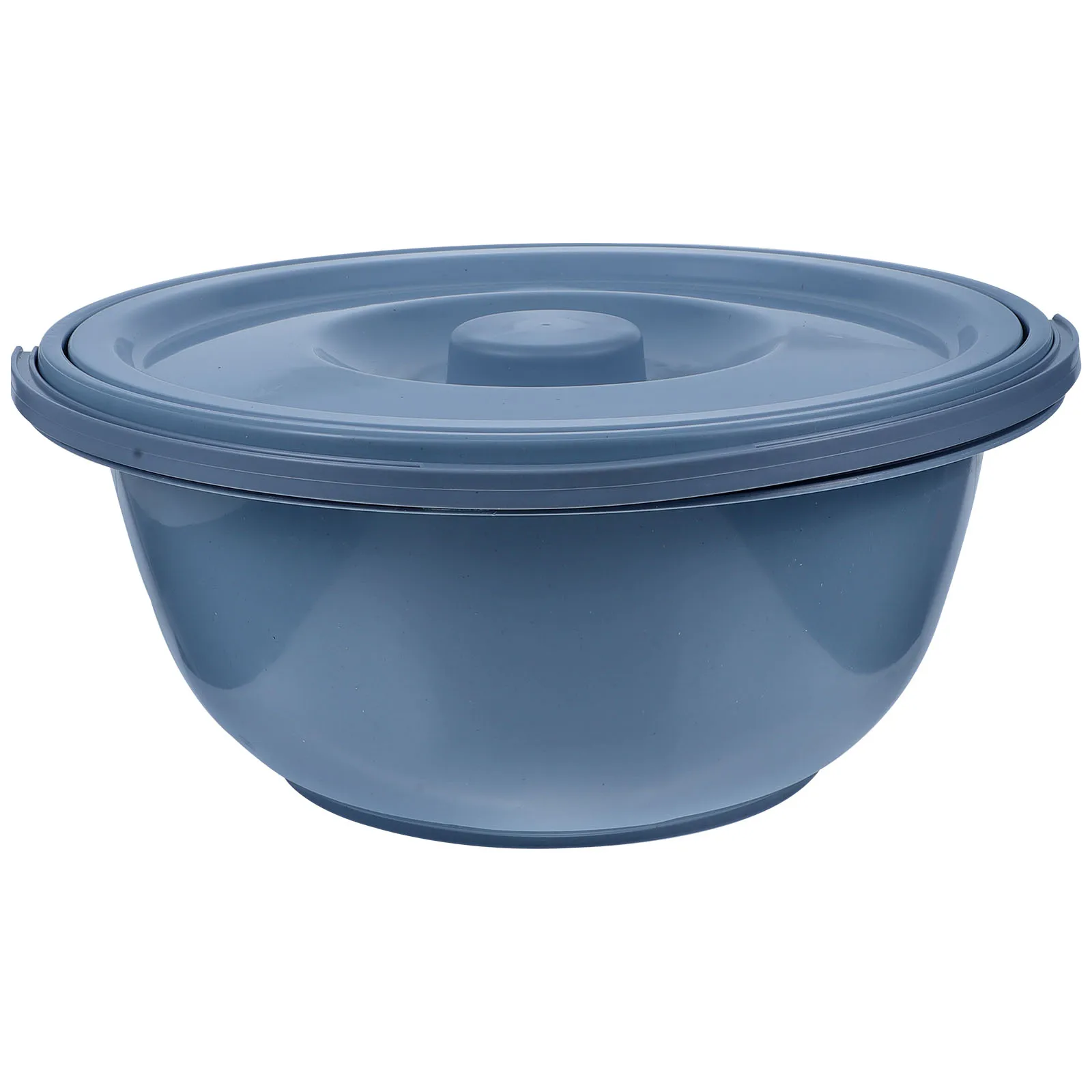 

1pc Portable Chamber Pot With Lid Durable Pvc Urinal Bucket Handle Spittoon Hygienic Household Handheld Urine Pot For Elderly