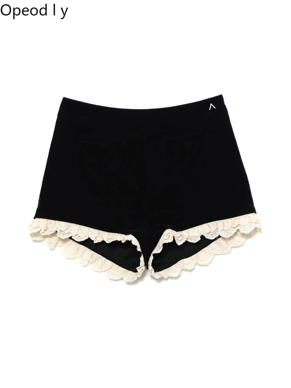 

Spring and Summer New Japanese Sweet High-waisted Lace Splicing Shorts Women's Fashion Pure Desire Elegant Spice Girls Shorts