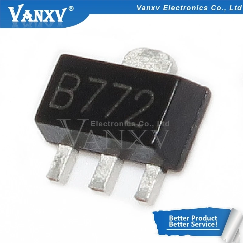 1-20PCS 2SB772 B772 AMS1117-3.3 AMS1117 2SB1302S BJ TQP3M9009 3M9009 XC6203P332PR 36 2SK1483-T1B K1483 SOT-89