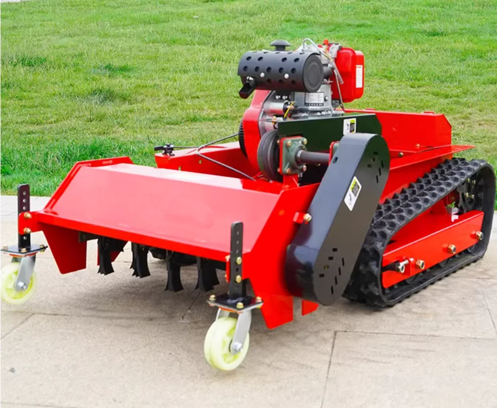 

Wholesale Remote-Controlled Tracked Lawn Mower for Agricultural and Forestry Equipment
