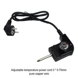 Adjustable Temperature Power Cord Electric Baking Pan Pancake Hot Pot Thermostat Control Cord Convenient And Practical Safe