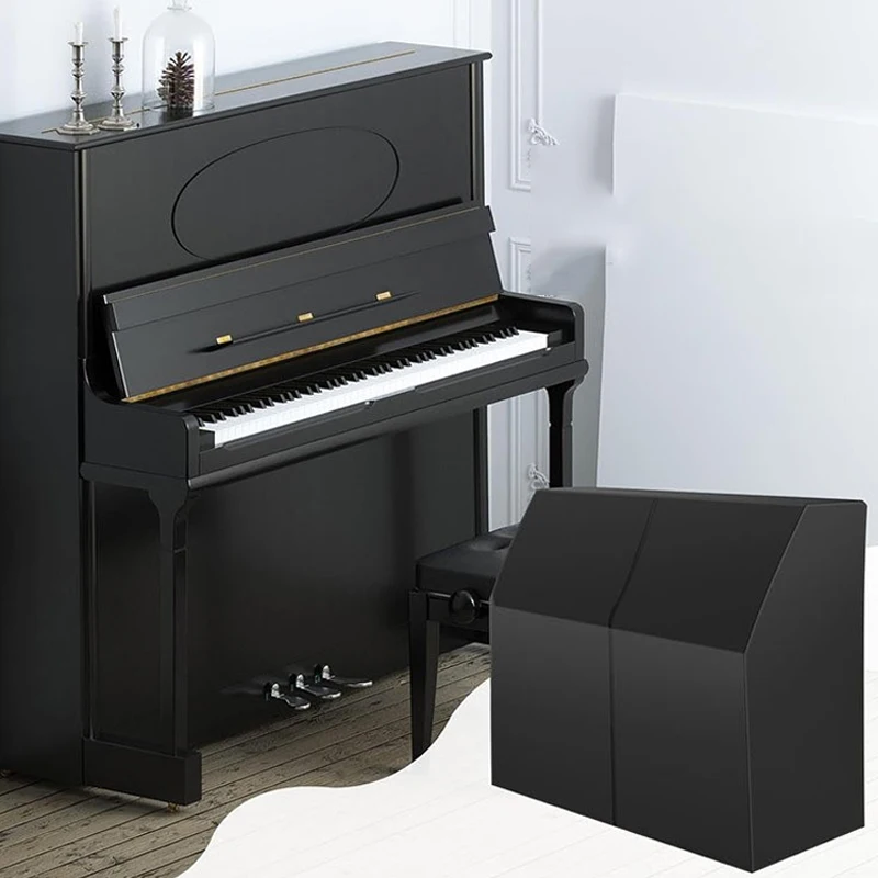 

Upright Piano Protective Cover Silver-coated 210D/420D Oxford Cloth Dust Waterproof Covers Household Piano Instrument Cover