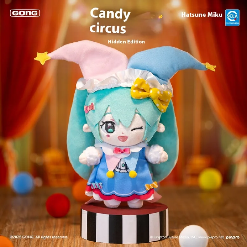 Oryginalne, dostępne od ręki pluszaki Hatsune Miku z serii Halloween Diary, figurki anime w pudełku niespodziance, urocze ozdoby na biurko, zabawki, prezenty świąteczne.