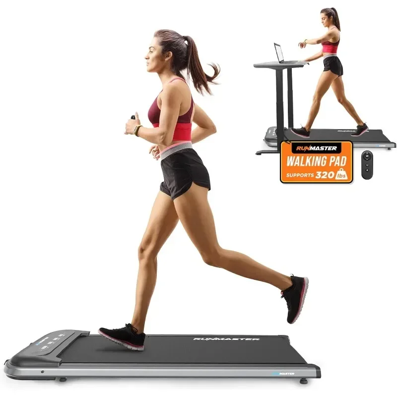 

Runmaster Under Desk Treadmill - Portable,Quiet, Efficient, Installation Free, Space-Saving Jogging Machine That