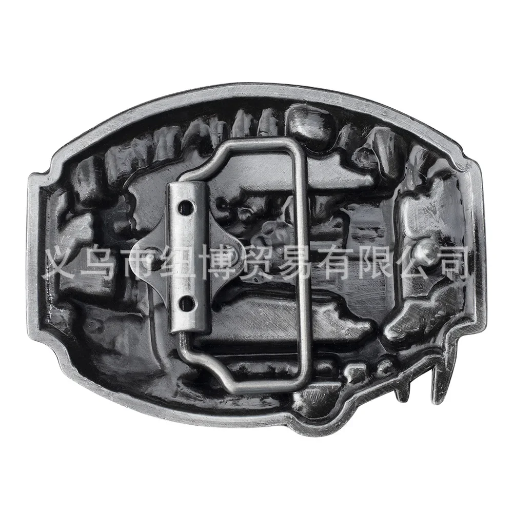 Machinist Belt Buckle Blue Collar Mechanic Engineer