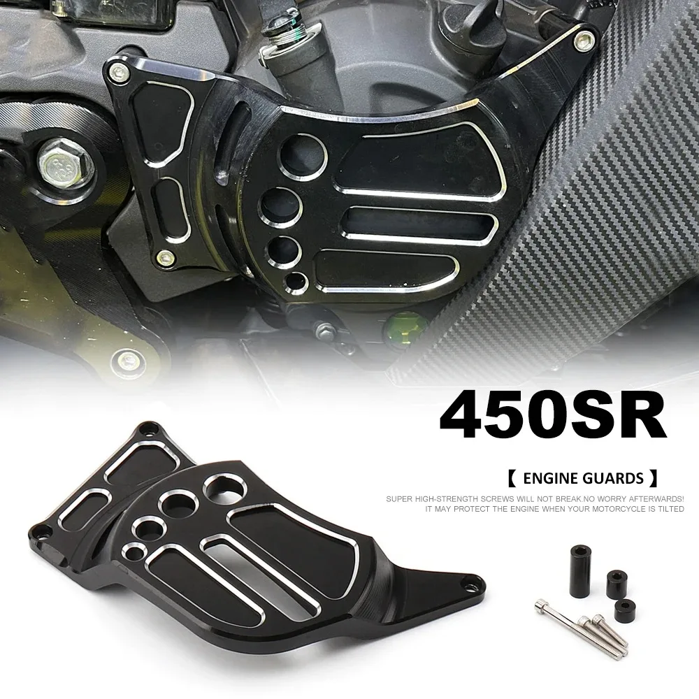 

Motorcycle For CFMOTO 450SR 450 SR Engine Protection Bars Cover Cylinder Head Guards Protection Cover For CF Moto 450SR 2025