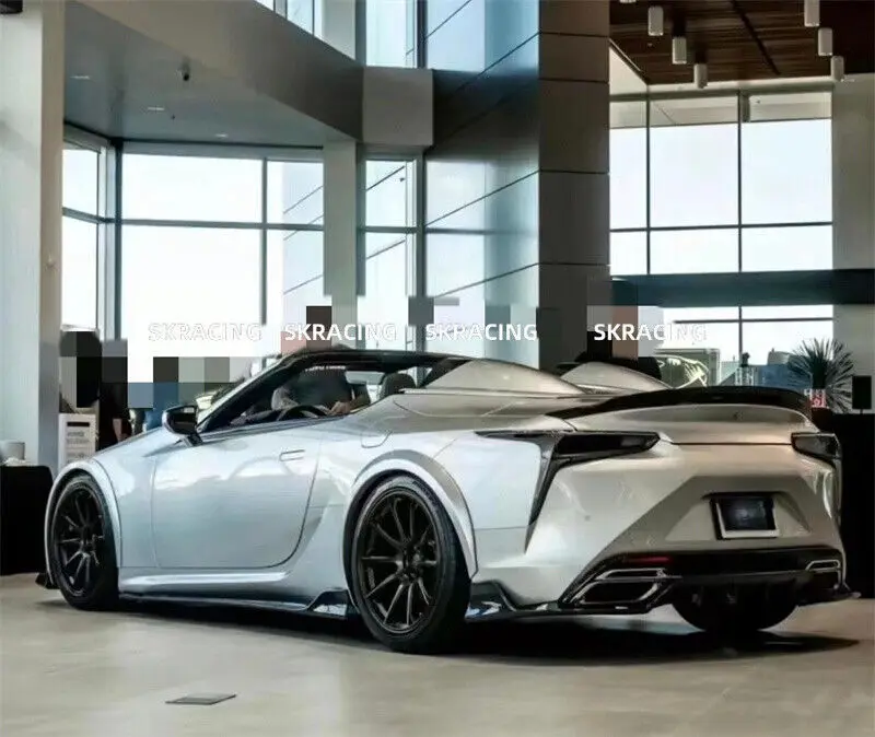 สำหรับ LC500 Lexus LC500h 2018-2024ชุดตัวกระจาย bemper belakang คาร์บอนไฟเบอร์ของจริง