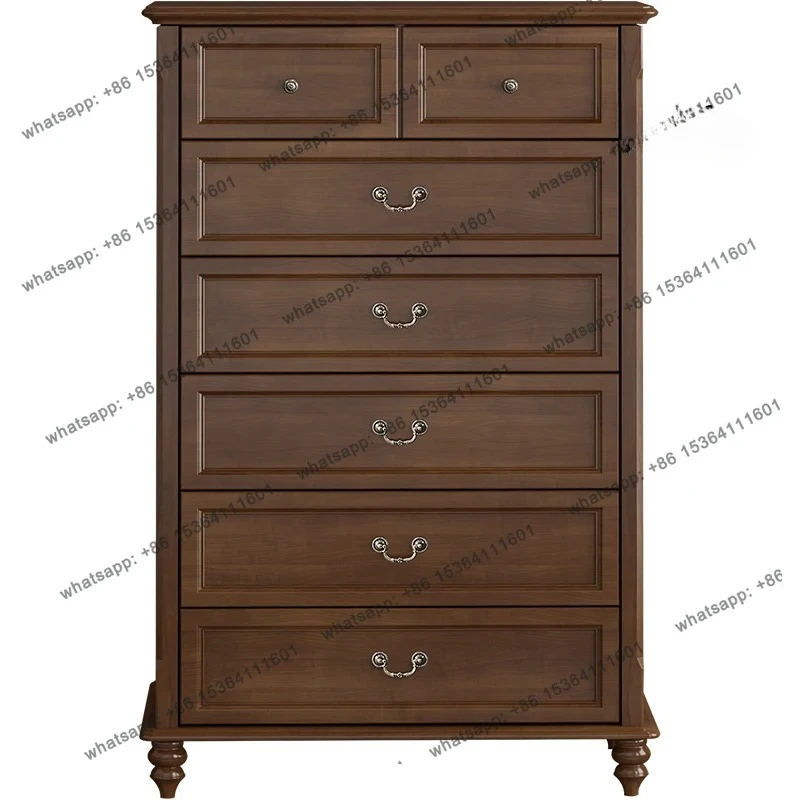 

Семь ящиков из массива дерева, спальня с четырьмя пятью шести ящиками, шкафчик для гостиной, светлый роскош из американского ореха