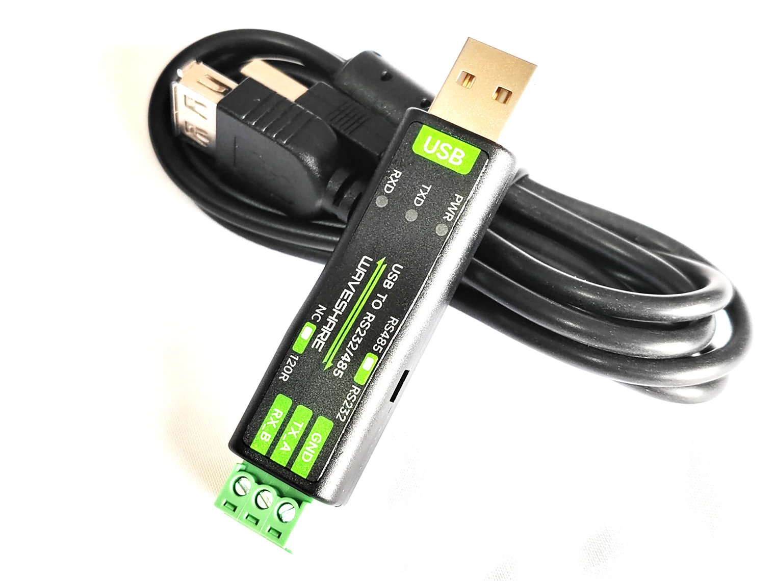 

USB to RS232 RS485 Serial Converter Onboard Original FT232RNL Chip Multiple devices applicable, Multi-OS compatible