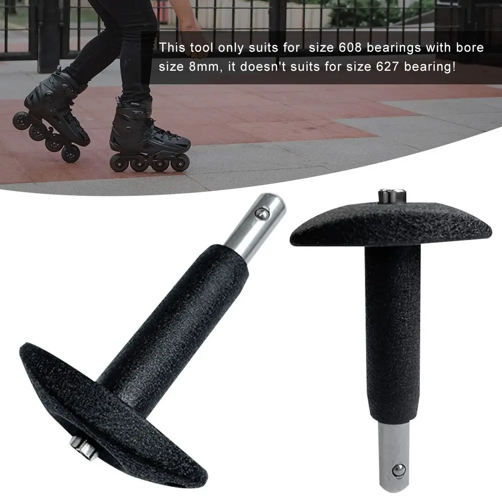 Convenient Portable Skateboard Longboard Disassemble Tool Roller Remover Skate Bearing Remover Bearing Puller