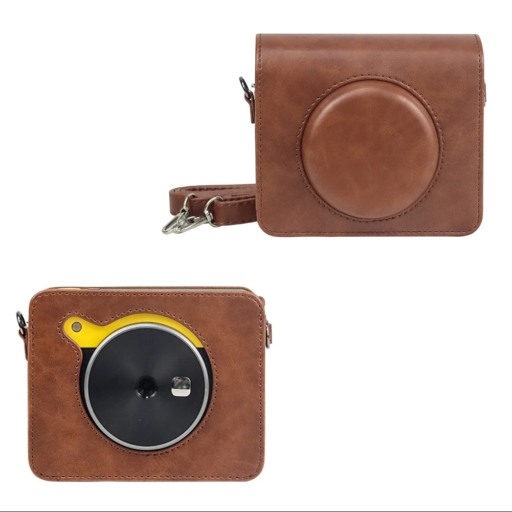 CAIUL Instant Photo Printer Case for Kodak Mini Shot 3 Retro C300R Instant Camera Bag with Adjustable Shoulder Strap.