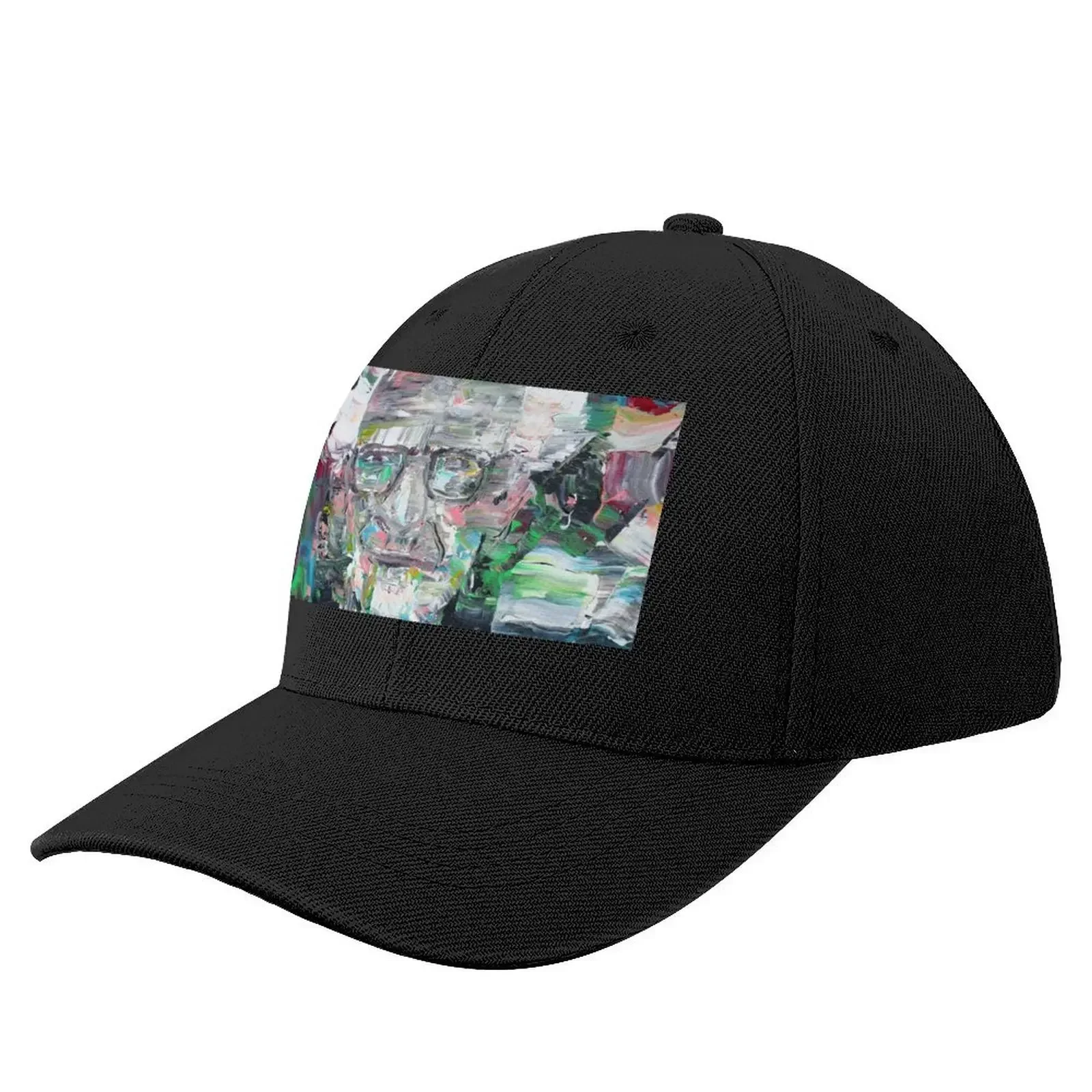 

B. F. SKINNER Oil and acrylic portrait Baseball Cap fishing hat Golf Male hat Big Size Hat Women's Men's