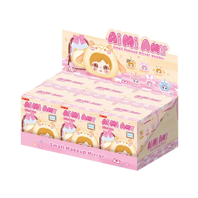 【新品未開封】エイミー　AMY small makeup mirror 小熊 Aimi Amy Small Makeup Mirror Series Mystery Blind Box Kawaii Cute