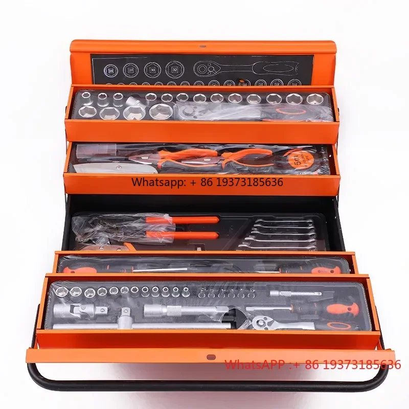 2022 heißer Verkauf 85PCS Auto Reparatur Multi-Funktion Allen Wrench Set Auto Tool Kit Set Box Hex Buchse schraube Ratsche Set