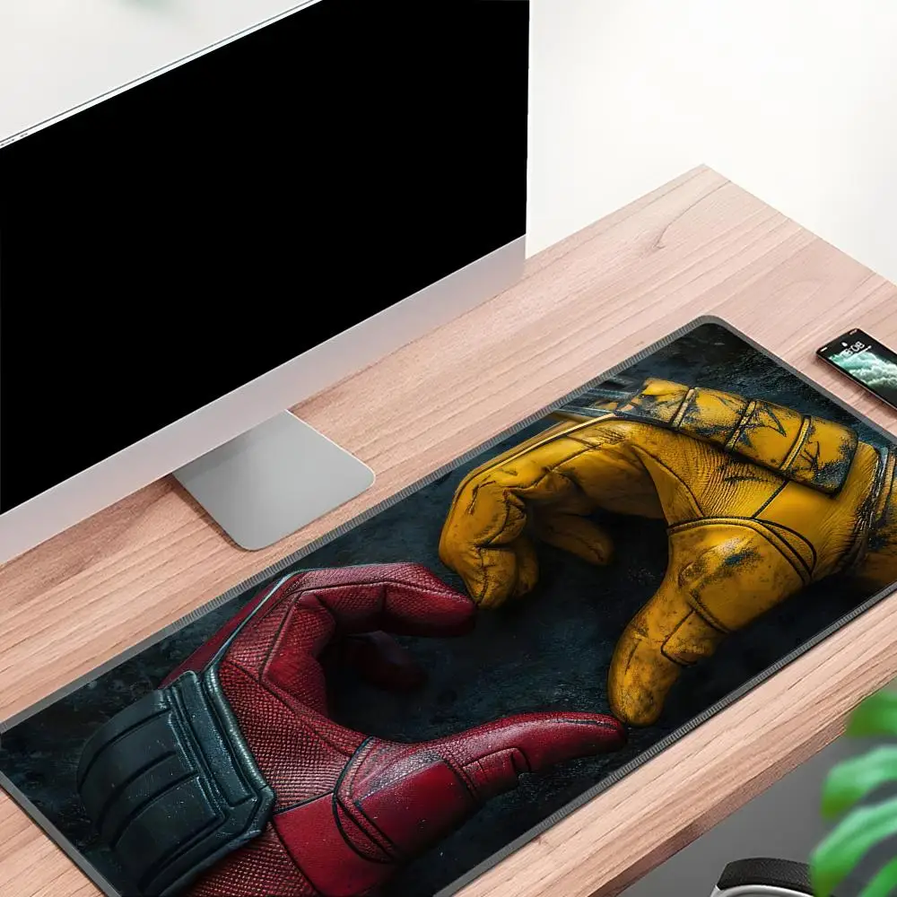 Imagem -06 - Marvel Deadpool e Wolverine Mouse Pad Mouse Pad E-sports Jogadores Tapete de Mesa com Pad Acessórios para Jogos Prime Keyboard Pad Xxl