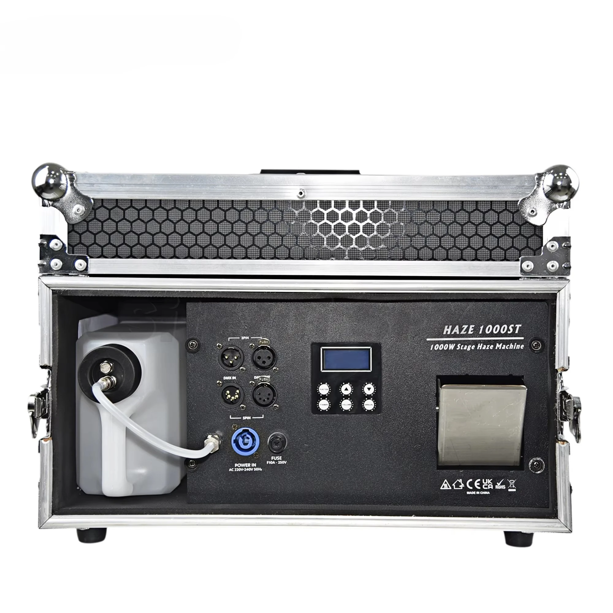 Hot Sale and Good Effect Haze Machine DMX Remote Control Mist Hazer Machine With Flight case