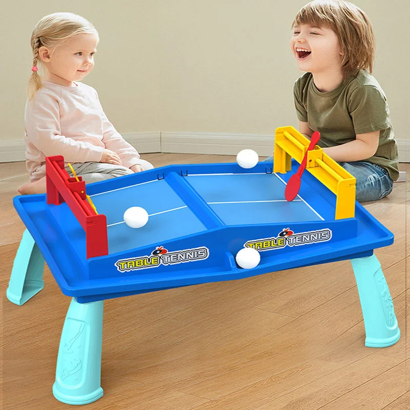 Children Tennis Games Table Toys Double Match Ping-Pong Party Parent-Child Interactive Sport Football Board Games Toys for Kids