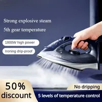 Electric iron. Steam ironing machine. Household. Small. For clothes. Tailor store special. Handheld. Old professional.