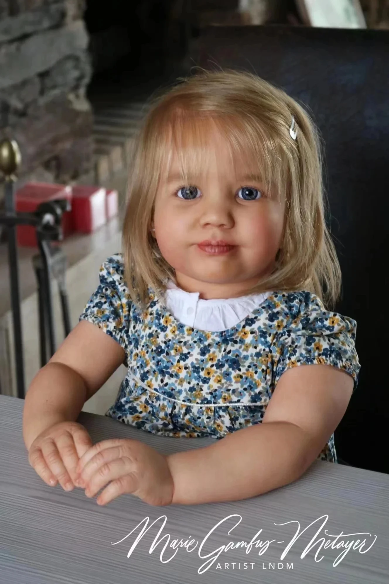 

Эксклюзивная продажа St.Store, 36-дюймовая кукла реборн для больших девочек со светлыми волосами, ручная роспись, готовые детали