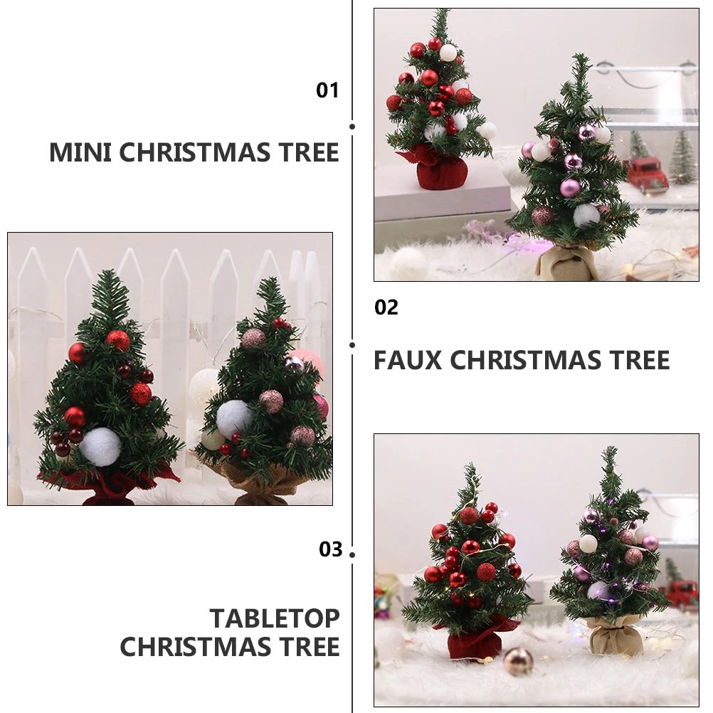 

Mini Christmas 210cm PVC Artificial Faux Desktop Tabletop Window Xmas Trees Decor Folding Window Christmas Tree Fir