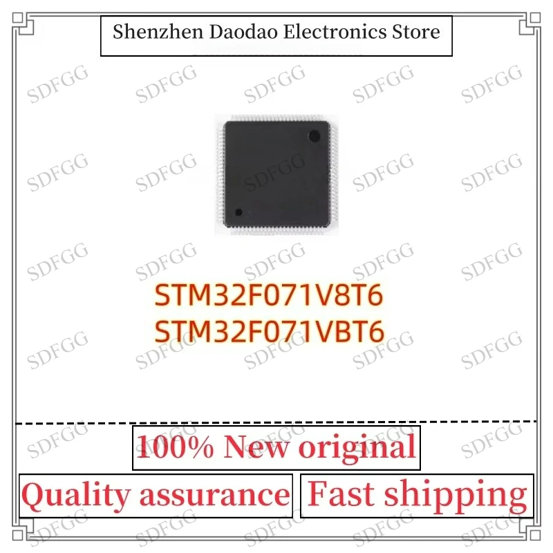 STM32F071V8T6 STM32F071VBT6 STM32F071 V8T6 VBT6 LQFP-100 Microcontroller Chip IC New Original