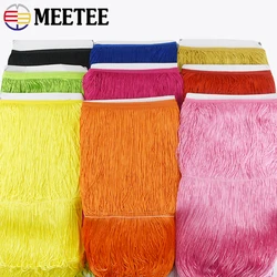 50cm Long Tassel Fringe for Sewing Stage Latin Dresses Lace Trims Clothes Decoration Trimming Curtain Ribbon DIY Accessories