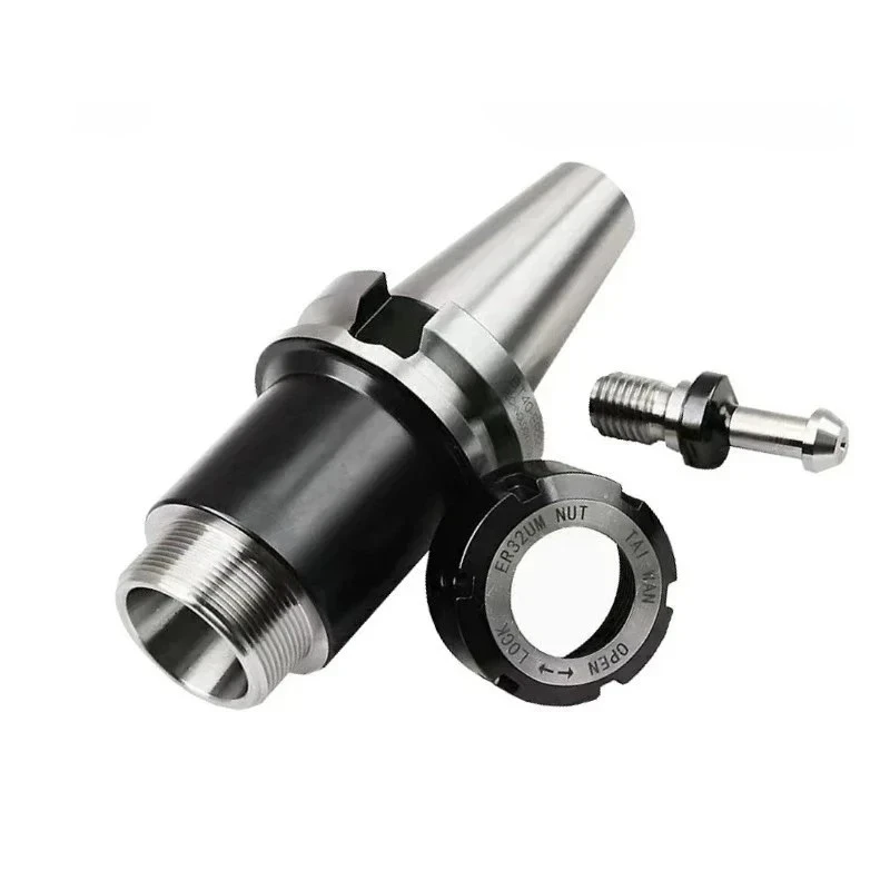 BT50 Tool Holder ER16 ER20 ER32 ER40 100mm 150mm Keyless Collet Chuck ER Spring Collet Chuck