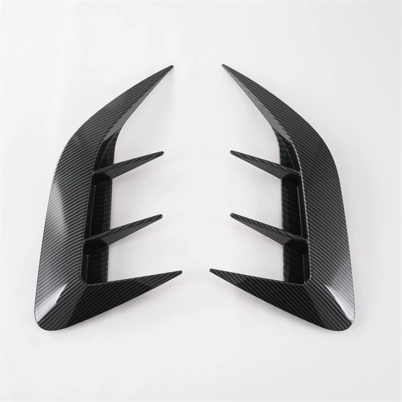 Car Rear Bumper Side Air Vent Outlet Cover Trim For Lexus NX 250 350 350h 2022 2023 Rear Bumper Splitter Spoiler Accessories