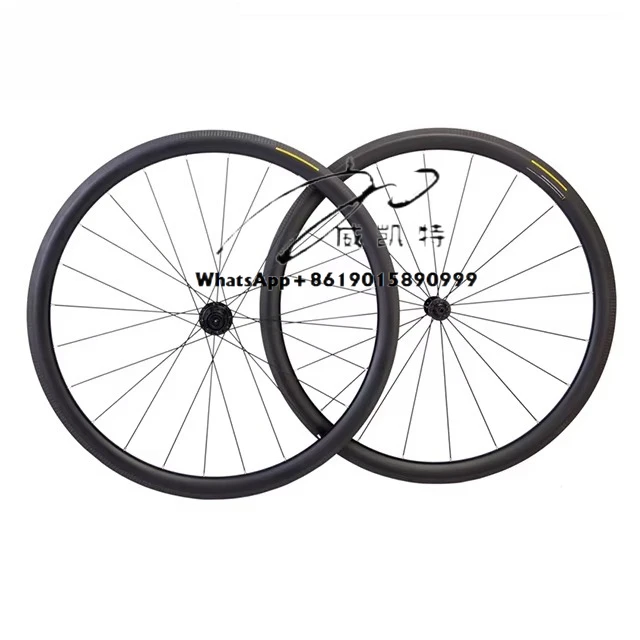 

OEM Cheap 38 mm 28 mm Colored Clincher Disc Wheel Carbon Road Bike Wheels