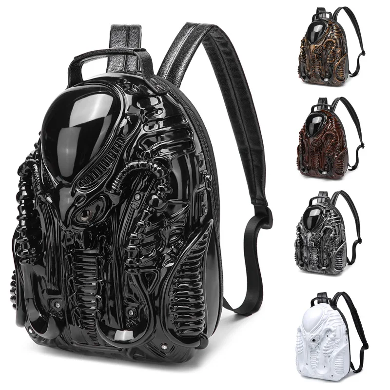 Shaped backpack Cyberpunk new trend backpack men and women alike