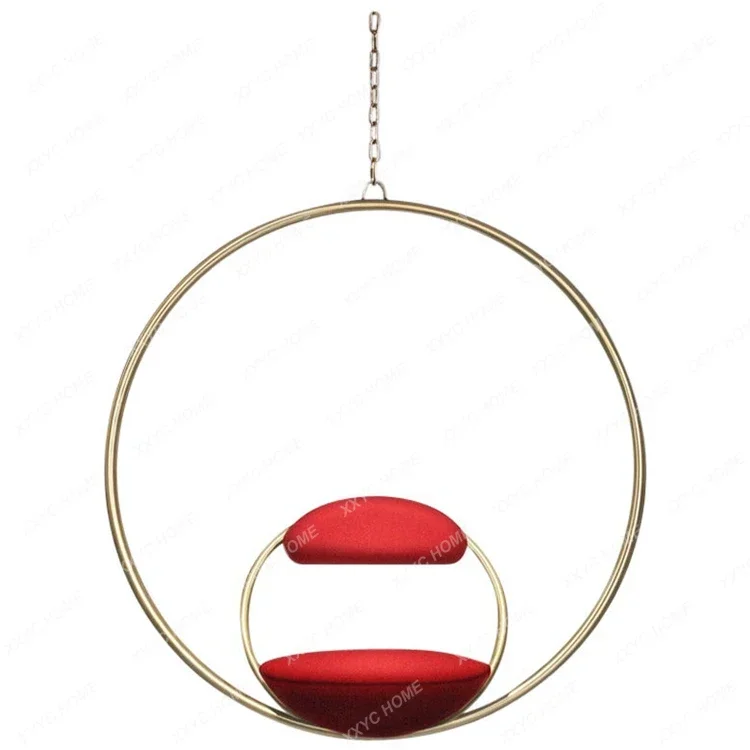 Bubble Chair Indoor Metal Hanging Basket Living Room Balcony Light Luxury Single Hanging Household Swing Glider