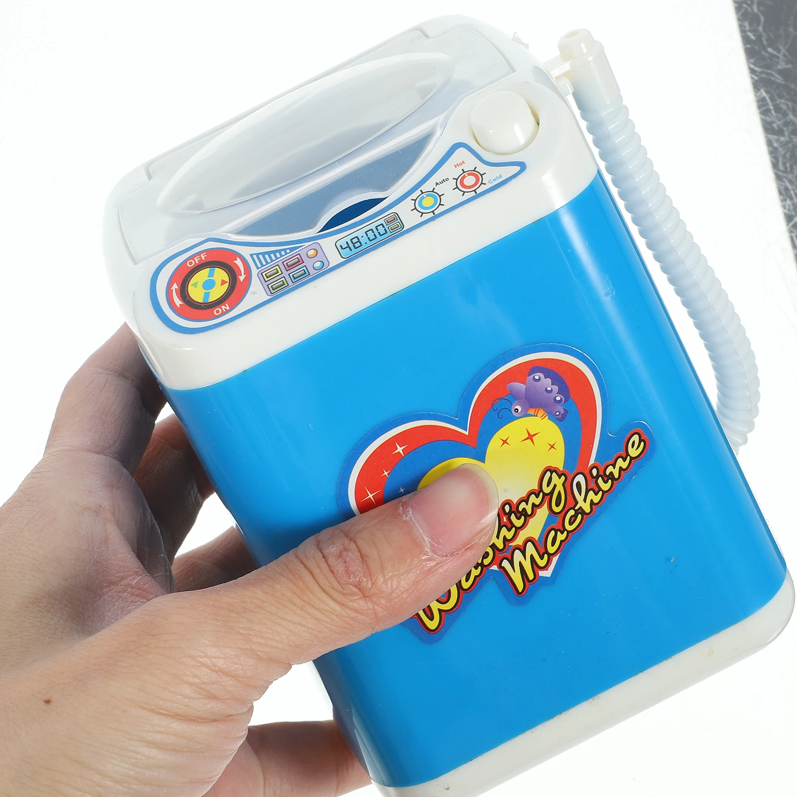 

1pc Simulation Washing Machine Toy Kids Playing House Prop Educational Child Appliances Plaything High Quality Material