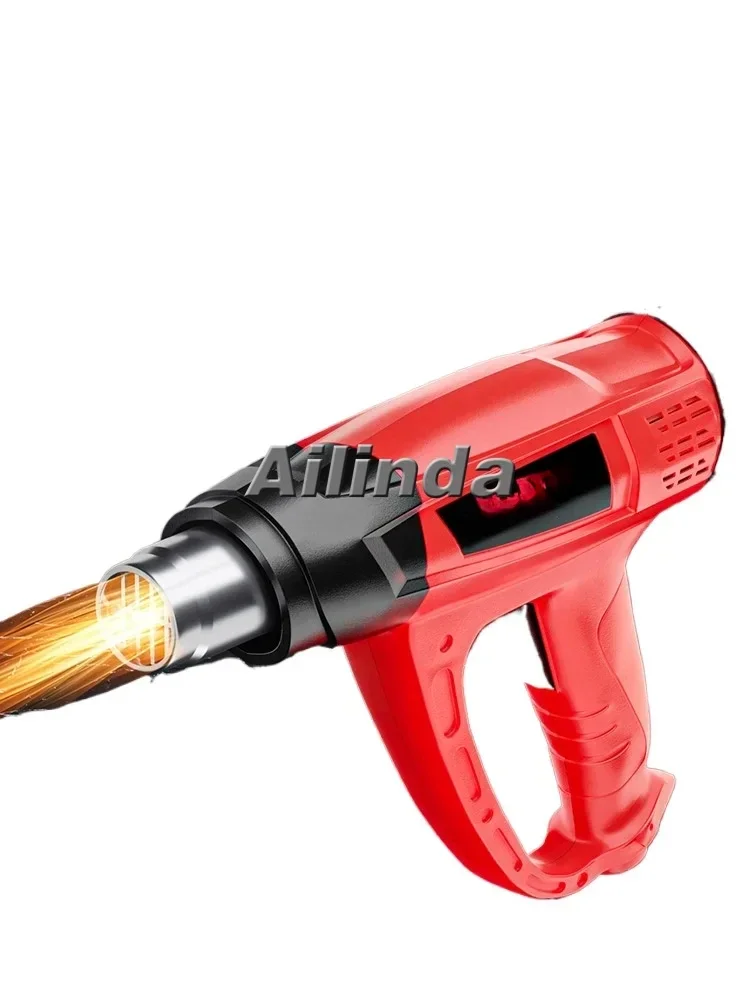 Suitable for Hot Air Gun Small Film Portable Baking High Power Seam Rework Heat Shrinkable Film Industrial Hair Dryer Baking Gun