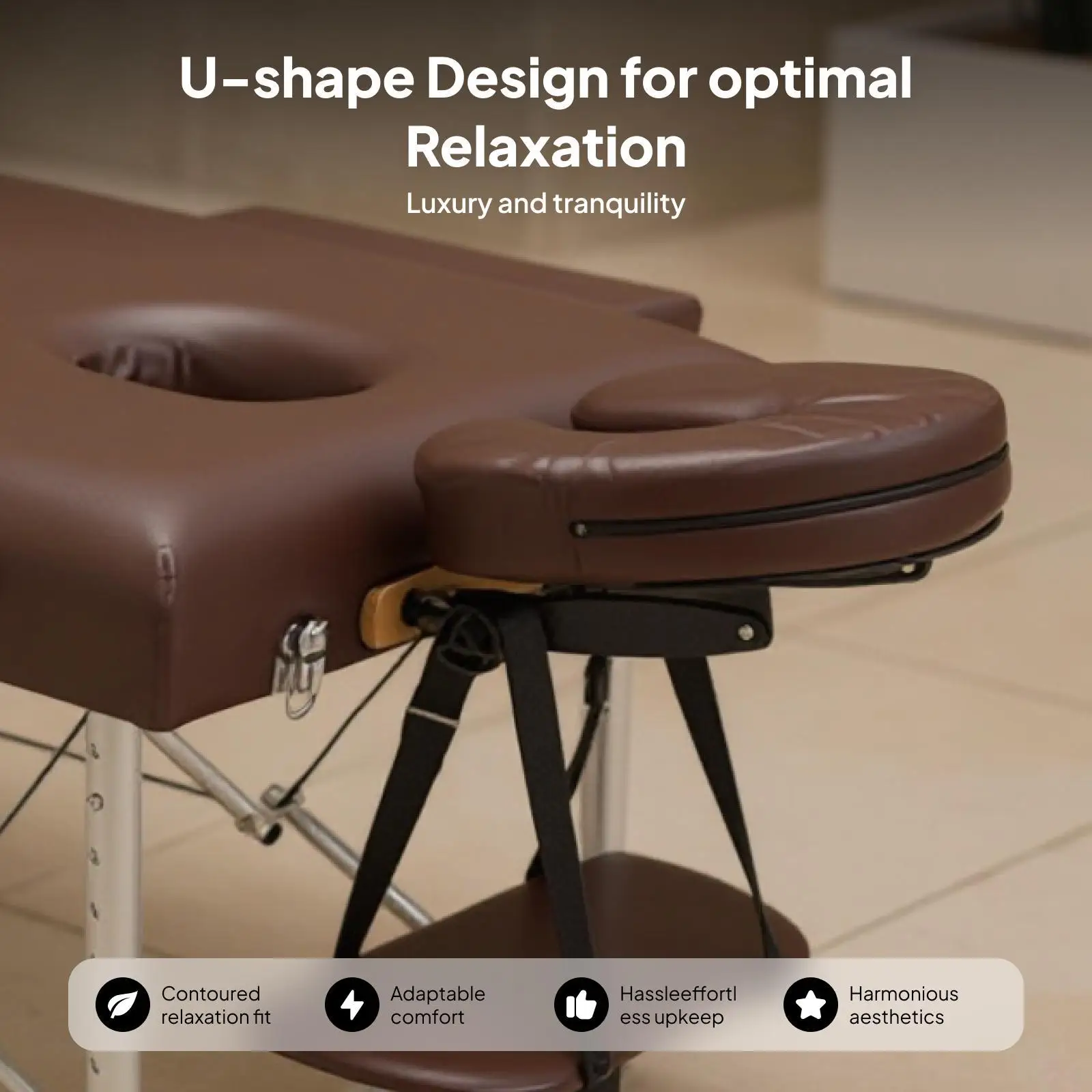 

Beauty Salon Spa Massage Table Bed Face Rest Down Cradle Cushion Foam Pillow