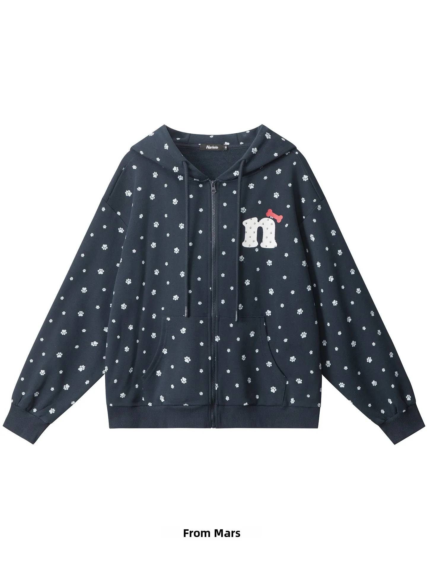 Loose Women's Hoodie ort Cartoon Print Casual Street Faion Sweatirt from  Polyester Cotton Blend Long Sve