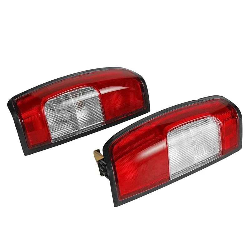 Pair Tail Light Brake Lamp Light For Nissan Navara D22 D23 Pickup 1997-2015 W/ Bulb Wire Harness RLN026-EU-R-RLN026-UK-L