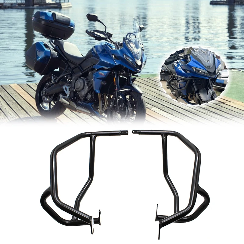 

Подходит для Tiger Sport 660 tiger660 2022 2023 защита двигателя полоса защиты рамы бампера Tiger 660 защита от падения мотоцикла
