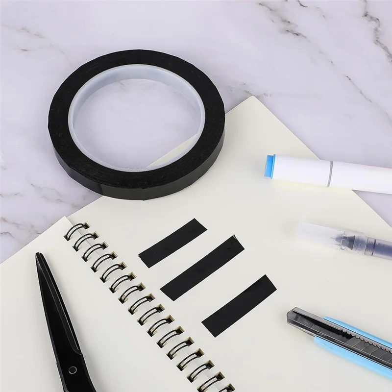 SYW-217 قدم شريط السبورة الأزرق 1/2 بوصة شريط الرسم خط ذاتية اللصق الرسم البياني خط الشريط الفنان الشريط الشبكة