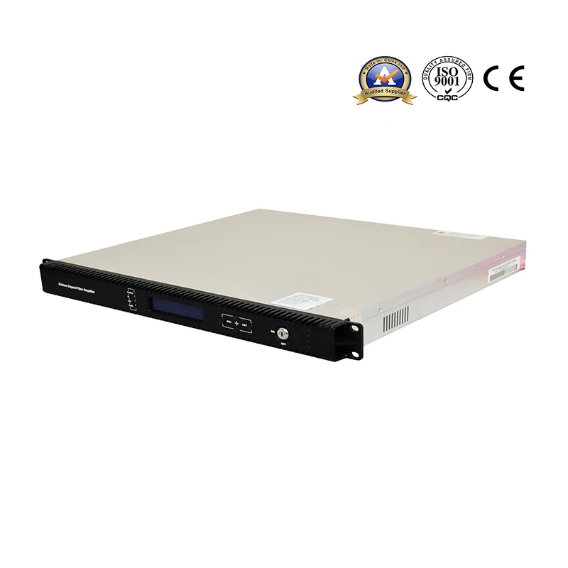 High Power 1550nm EDFA Repeater 24DB Catv FTTH Wired Erbium Doped Fiber Amplifier for FTTB Fiber Optic Equipment