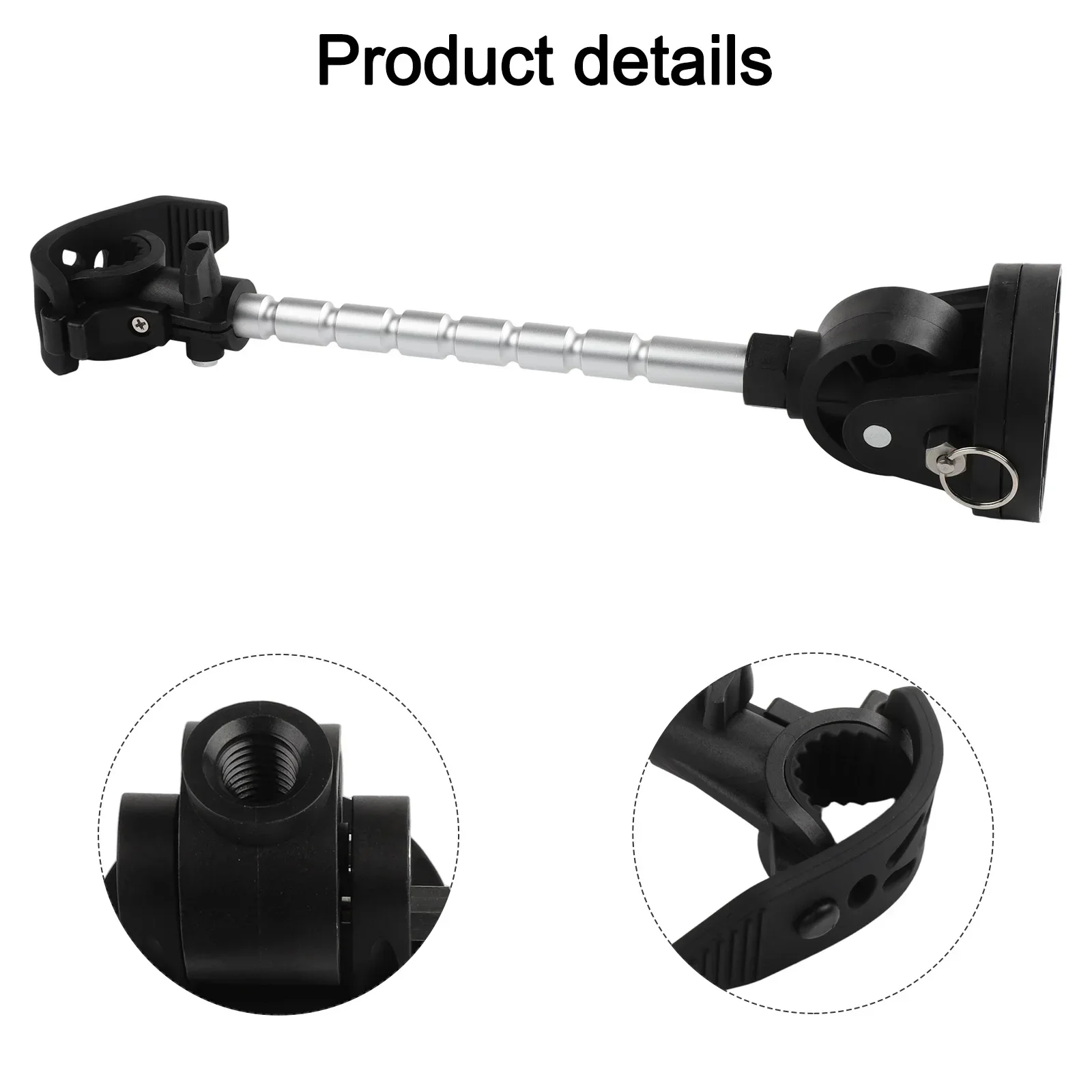 For Trolling Motor Mount Support for Minn For kota with Adjustable Shaft Holder and Marine Grade Aluminum Construction