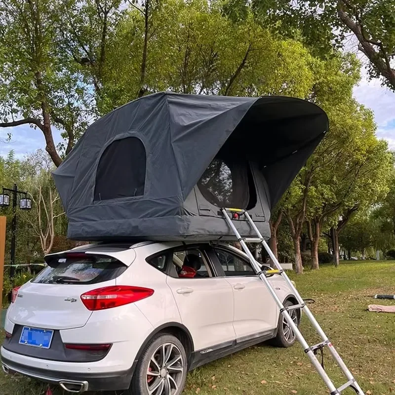 Customizable Inflatable Car Roof Tent Outdoor Wind-Resistant Heavy-Rainproof Family Camping No Setup Required Portable Tent