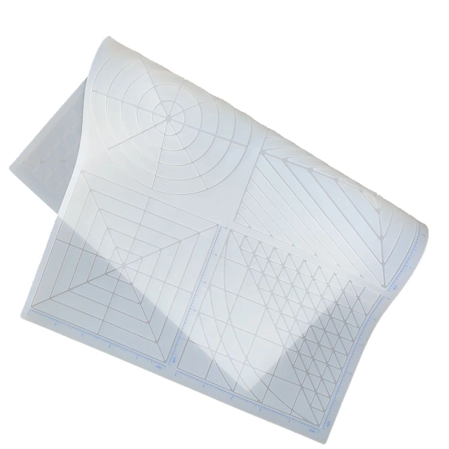 

Многоцелевой шаблон ручки для 3D-печати, мягкий силиконовый коврик, шаблоны для 3D-рисования, копировальная доска с киосками на палец