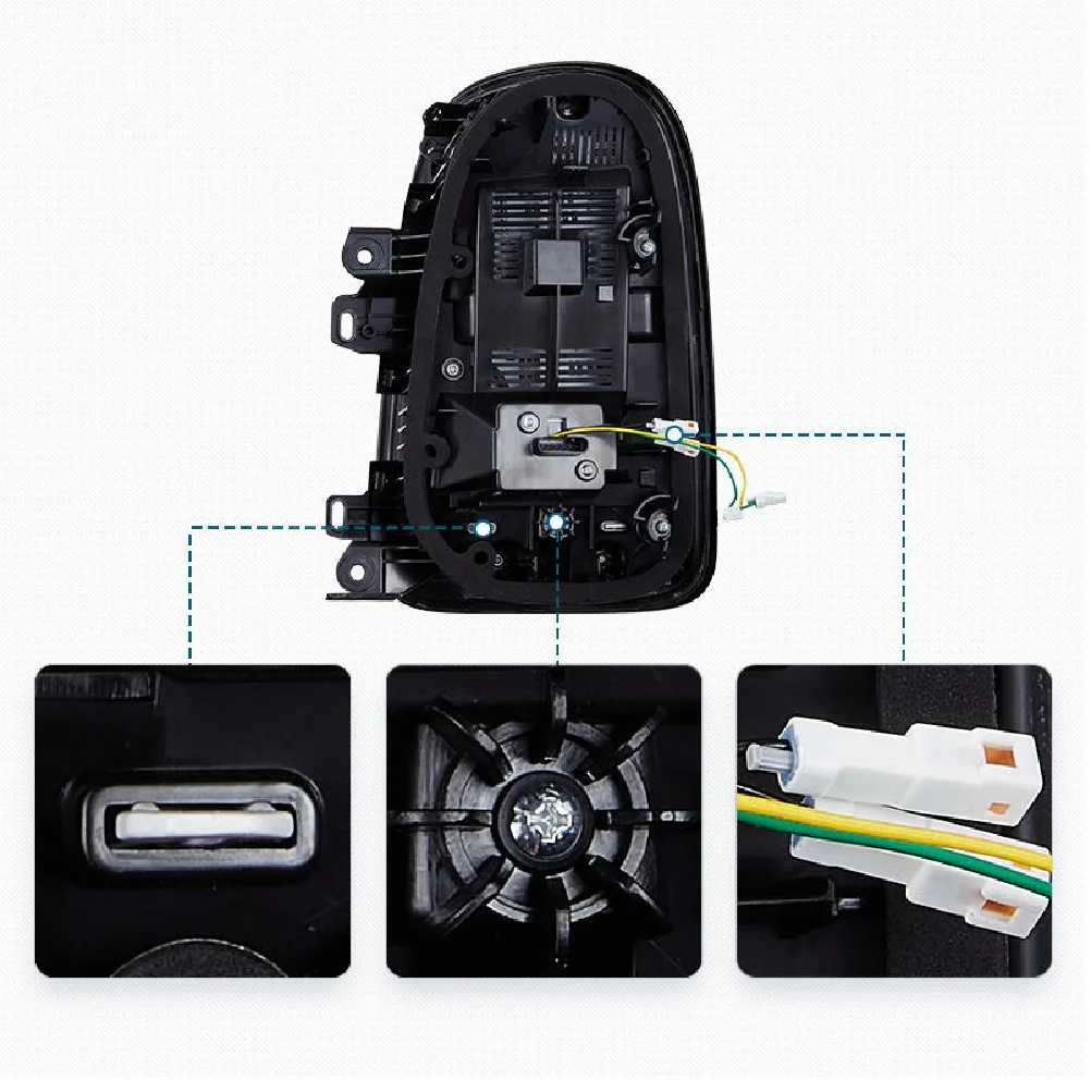 Großhandel VOLL LED Rücklicht Rücklicht Sequentielle Blinker 2017-2023 Rückleuchten für BMW Mini Countryman F60
