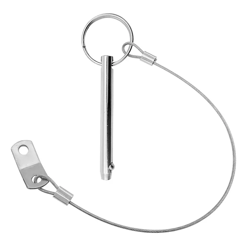 5/16inch Quick Release Pin with Lanyard Boat Bimini Top Deck